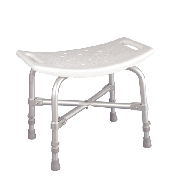 Bariatric Heavy Duty Bath Bench - Without Back - Click Image to Close